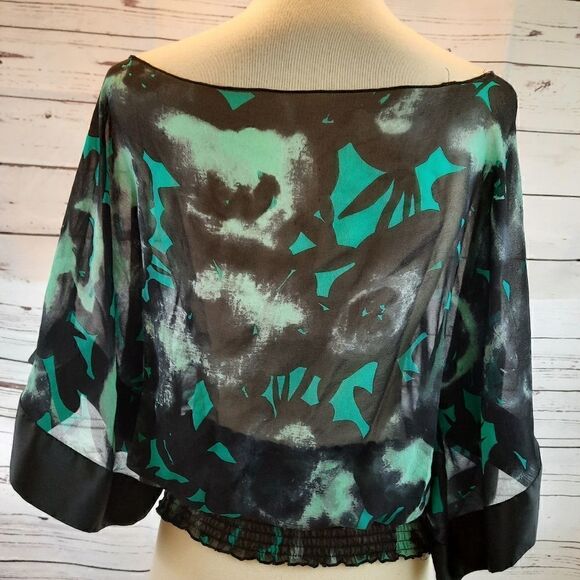 2/$20 EXPRESS Flowy Silk Blouse - Picture 7 of 10